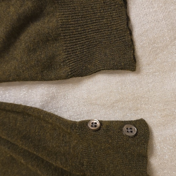 Theory Olive Women's Crewneck Sweater - Picture 11 of 14